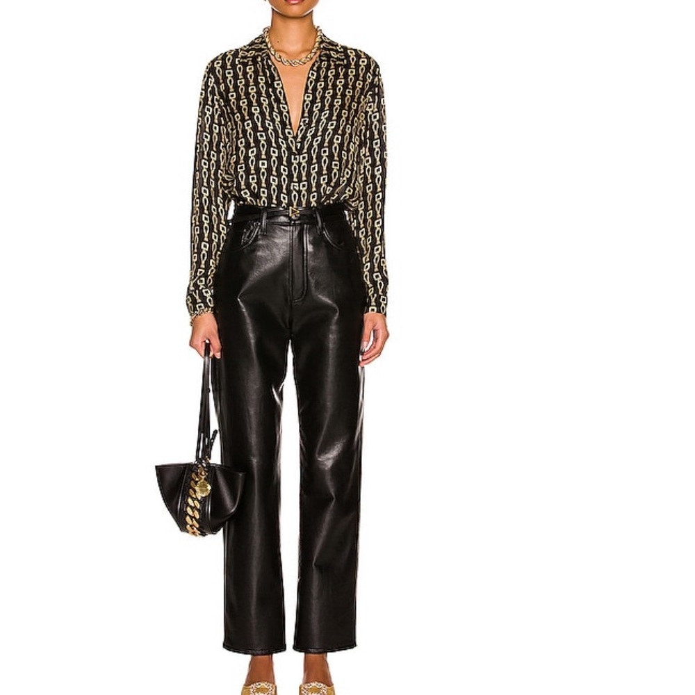 L'Agence 100% Silk Nina Keyring Blouse - Picture 10 of 14